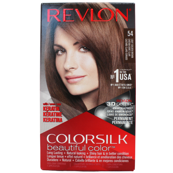 REVLON Colorsilk #54 Light Golden Brown